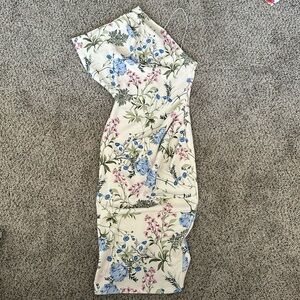 White Floral Dress